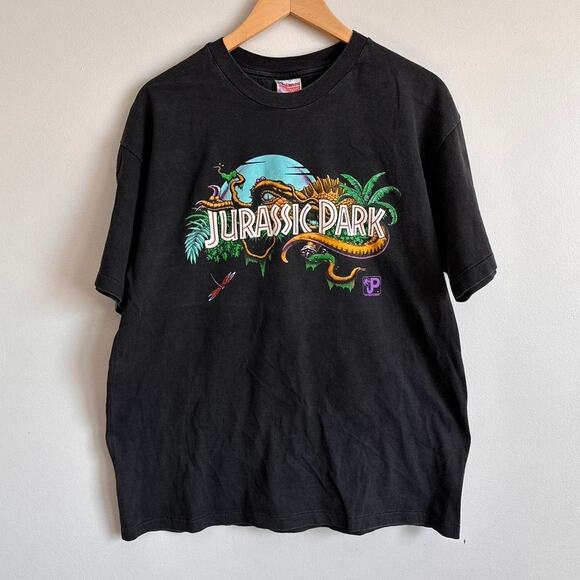 Vintage 1993 Jurassic Park Shirt - Picture 1 of 7